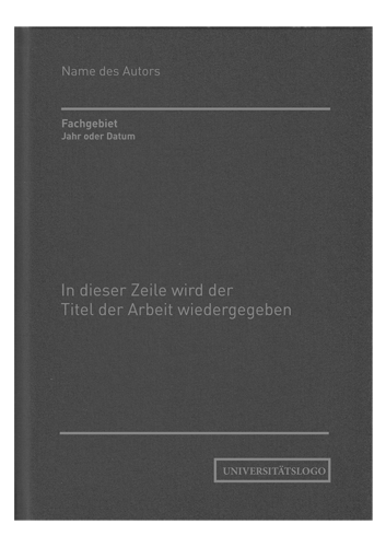 Hardcover - Indviduell (Leinen- oder Lederoptik mit Prägung)