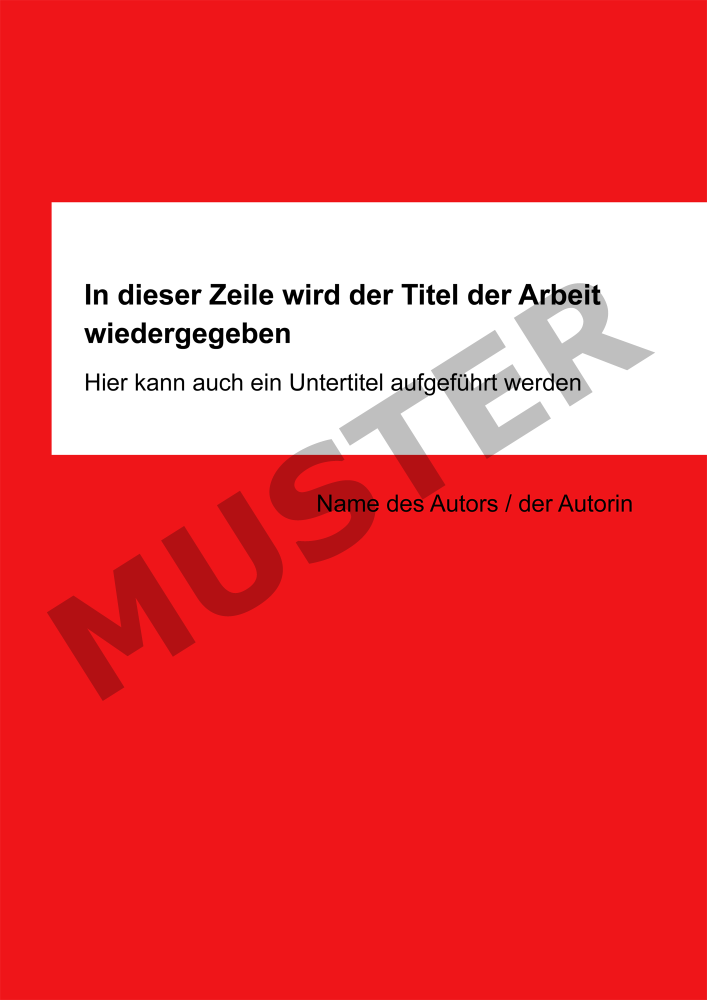 Softcover - Standardumschlag